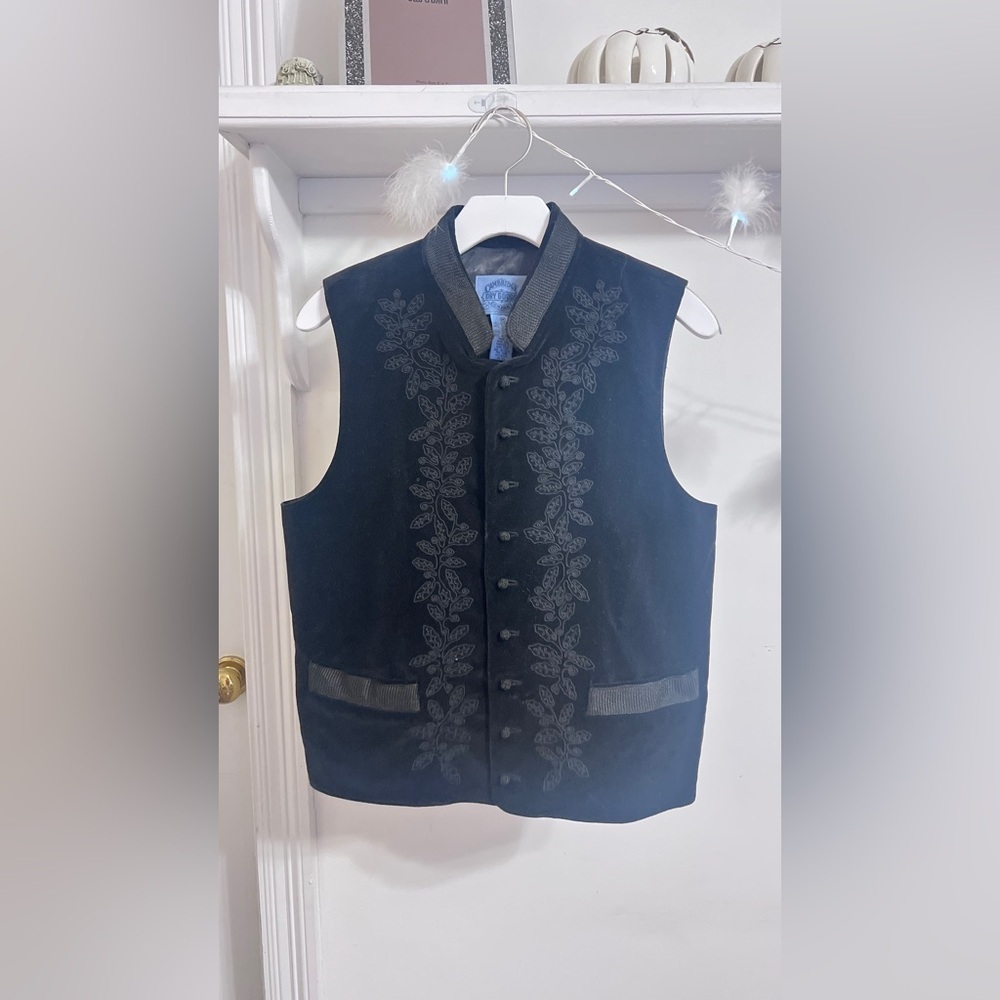 Cambridge Dry Goods Vintage Velveteen Vest